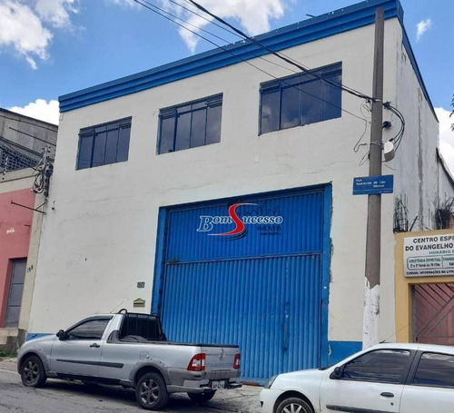 Galpão Para Alugar, 450 M² Por R$ 6.500,00/mês - Vila Nova York - São Paulo/sp - Ga0182