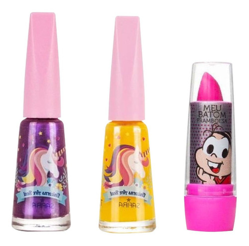 Imagem 4 de 6 de Kit Infantil C/ Maquiagem Lata + Pop It + Esmalte Kmlt3
