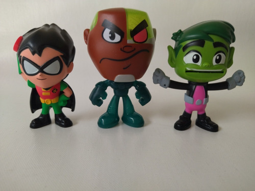 Figuras Mcdonald´s Teen Titans Go! ( Lote De 3 )