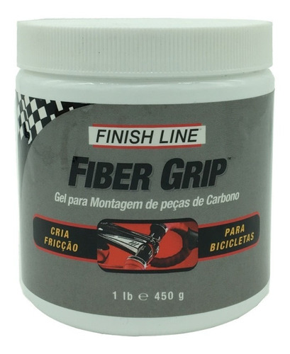 Pasta de grasa Fiber Grip Finish Line Carbon Part, 450 g