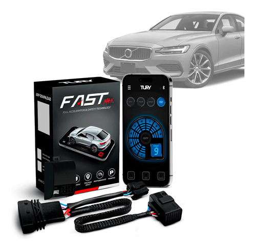 Módulo Acelerador Pedal Fast Com App S60 19 20 21 22