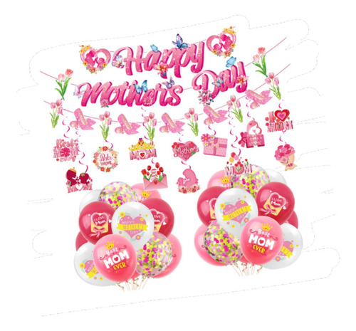 Decoraciones De La Fiesta Del Día De La Madre Happy Madre