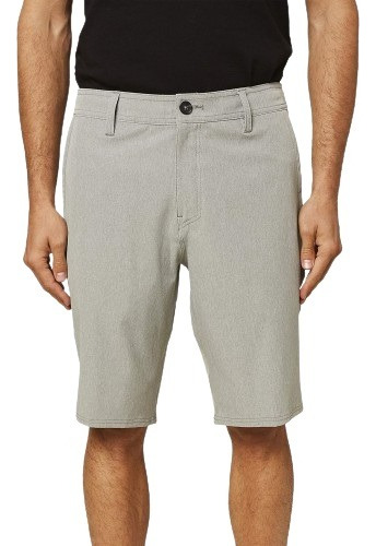 Short Oneill Híbrido Hombre Color Gris Talla 30 Nuevo