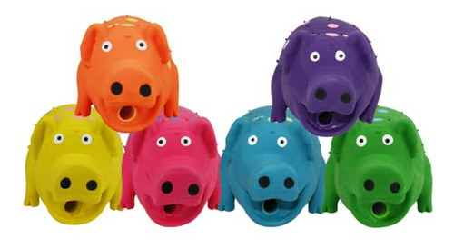 Juguete Para Perro Polka Dot Globlet Pig 9 Pulgadas.