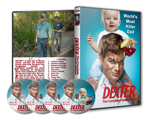 Dexter Serie Completa En Dvd Latino