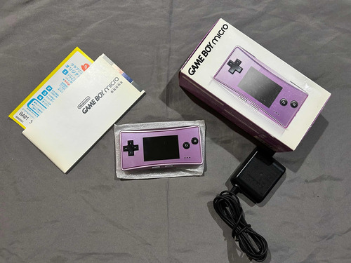 Game Boy Micro Purple Con Caja