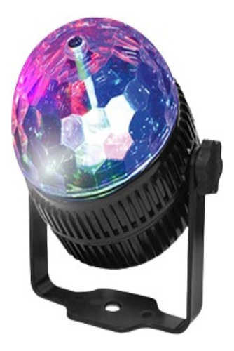 Cañon De Luces Led Rgb Spot Giratorio Multicolor 3w 6 Pzas