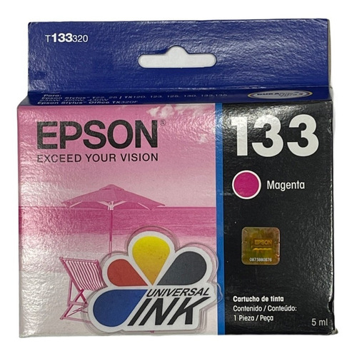 Cartucho Epson 133 Magenta Original