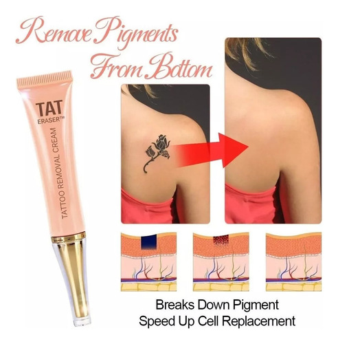 ~ Remoção Permanente Da Tatuagem Do Creme Da Remoção Da