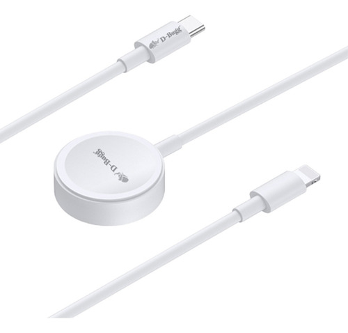 Cargador Magnético 2 En 1 Compatible Con Iwatch Y Cable Lightning