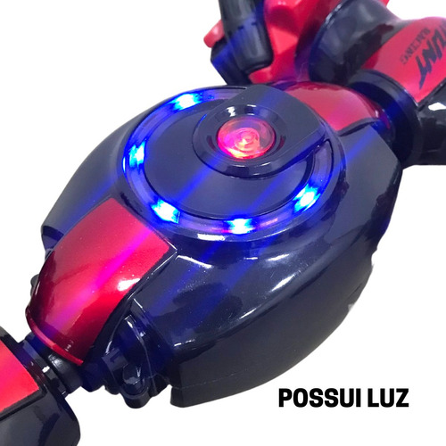 Carrito de juguete Radical Red para piruetas con control de 360°, 4x4