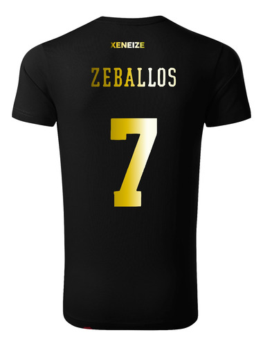 Camiseta Boca Jr Edicion Golden Algodon Con Numero