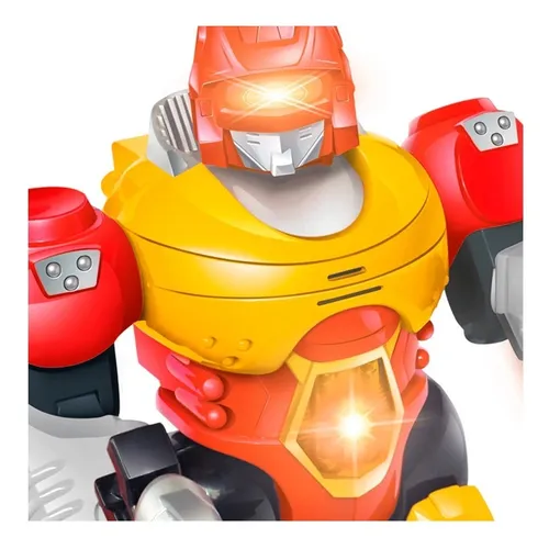 Figura de Ação - Robô com Luz e Som - Mega Mech - Toyng