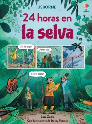 24 Horas En La Selva, De Lan Cook. Editorial Usborne, Tapa Blanda En Español