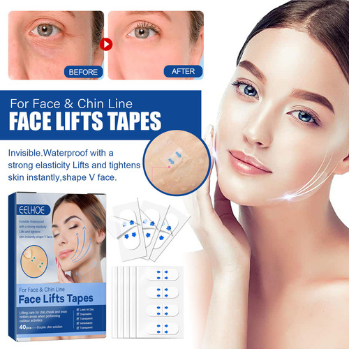 Parche De Estiramiento Facial Invisible G 6007 Para Reducir