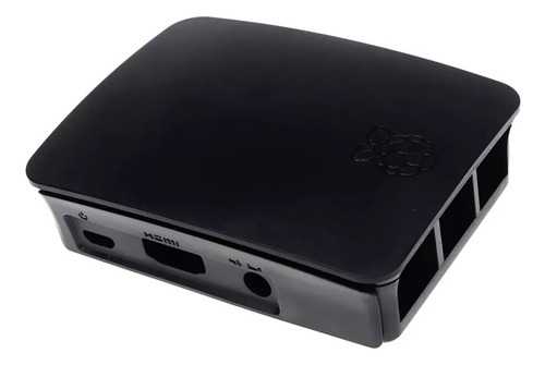 Case Protetora Para Raspberry Pi 3 Preta