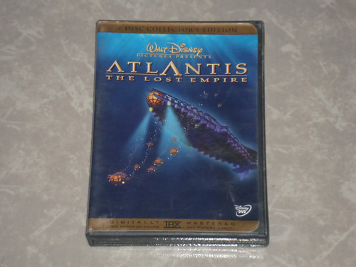 Atlantis-el Imperio Perdido-edicion De Coleccion-2 Dvd's Ing