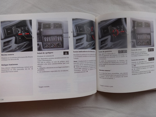 Manual R19 1993 Guantera Renault 19 Catalogo Instrucciones (Usado)