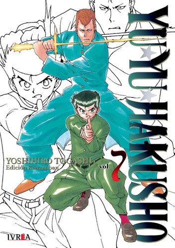 Manga Yu Yu Hakusho Edicion Kanzenban Vol 07 Ivrea Dgl Games