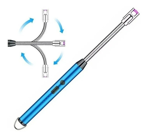 Encendedor Electrico Chispero Recargable Usb Arco Plasma