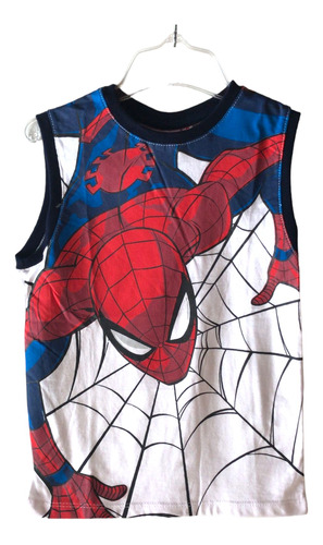 Sudadera Musculosa Niño Spiderman Hombre Araña Lic Marvel®
