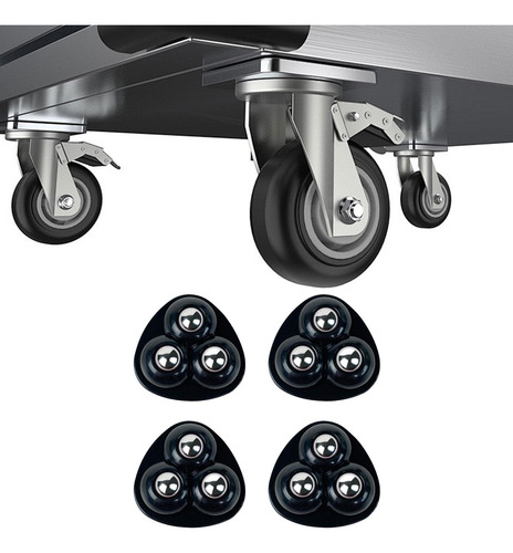 5 X 4 Ruedas Autoadhesivas, Rueda Universal, Deslizadores