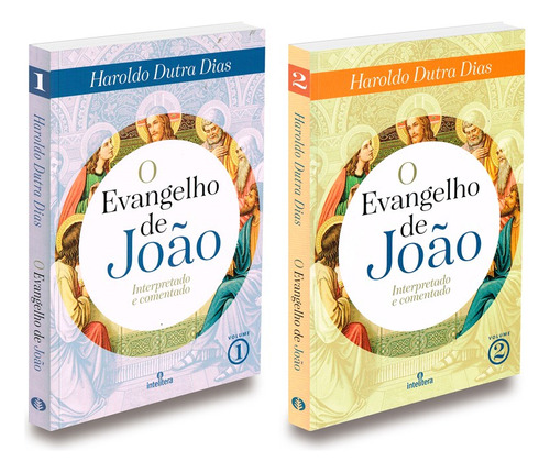 Kit O Evangelho de João - Volume 1 e 2: Não Aplica, de : Haroldo Dutra Dias. Não aplica, vol. Não Aplica. Editorial Intelítera, tapa mole, edición não aplica en português, 2023