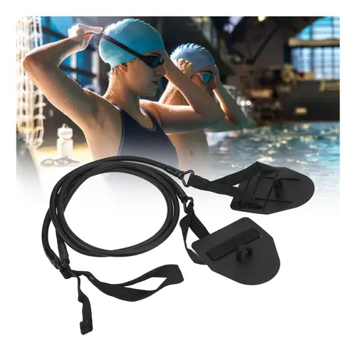 Entrenador De Fuerza Brazo Negro Natación Látex Resistencia
