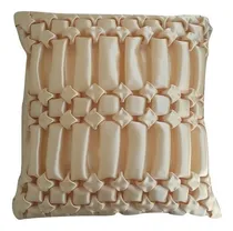 Comprar Almohadon Natural En Capitone Drapeados. Artesanias Mt