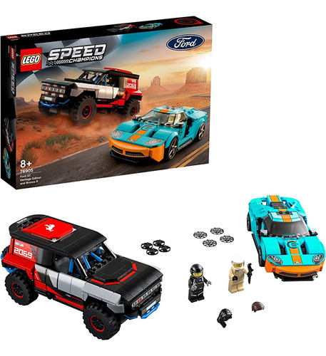 Lego Speed Champions - Ford Gt Heritage Edition Y Bronco R (