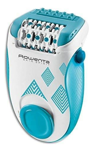 Depilatoria Rowenta Skin Spirit blanco y turquesa