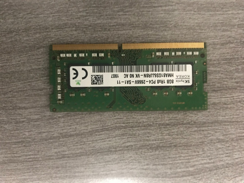 Memoria Ram 8 Gb - Sk Hynix Ddr4 So-dimm -nueva- (Usado)
