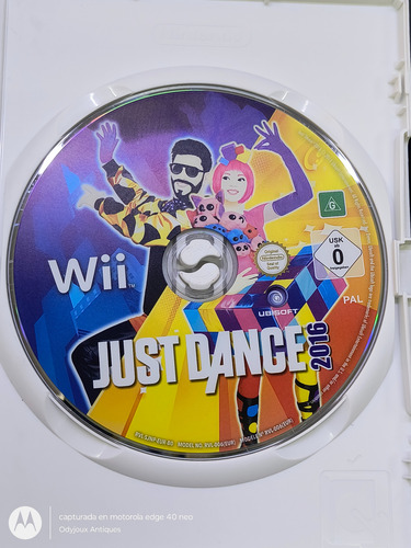 Just Dance 2016 Nintendo Wii Completo Formato Pal Original (Usado)