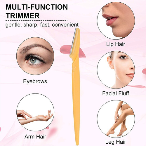 Perfilador Cejas X3 Navaja Quita Vello Facial Depilador