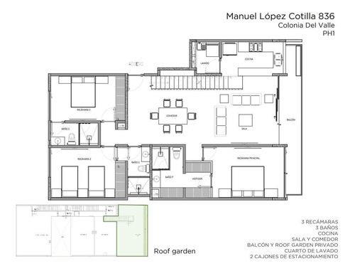 Departamento En Preventa En Colonia Del Valle. López Cotilla