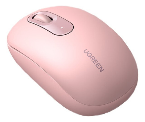 Mouse Bluetooth Sem Fio Ugreen 2400dpi 2,4ghz Rosa