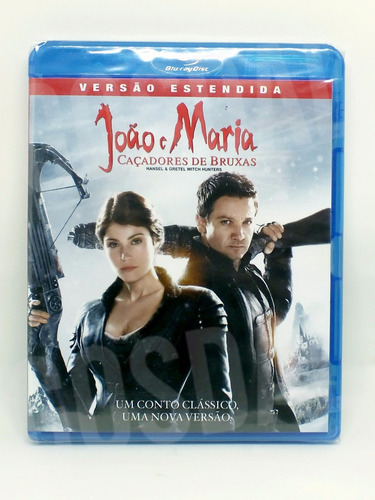 Blu Ray João E Maria Caçadores De Bruxas Dub/leg Envio Carta