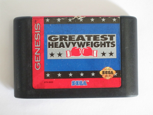 Greatest Heavyweights Sega Genesis 