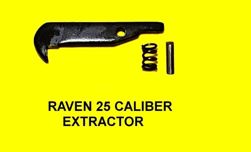 Resorte, Pin, Extractor Raven P25 