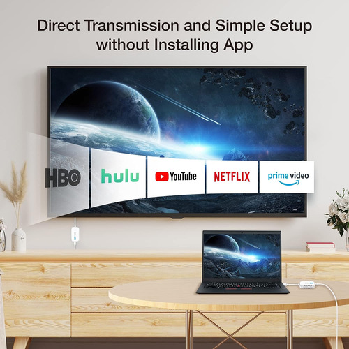 Ezcast Transmisor Y Receptor Inalámbrico De Hdmi A Hdmi, ...