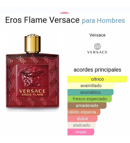 Perfume Eros Flame De Versace 