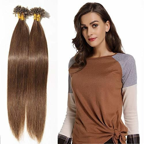 U Tip Pre Bonded Remy Extensiones De   100 Hebras Por P...