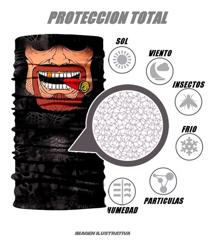 Cuello Multifuncion Mascara Termico Bici Moto Joker Guason