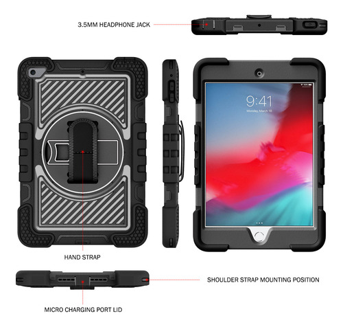 Funda Con Protector Case Para iPad Mini 4/5 7.9 Pulgadas