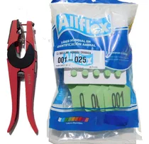 Comprar 25 Caravanas Numeradas Grandes Allflex Mas Pinza Aplicadora