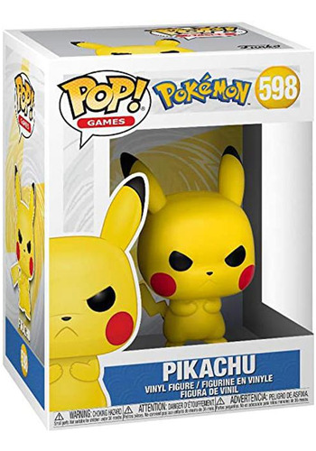 Boneco Funko Pop Pokemon S3 Pikachu Grumpy 598