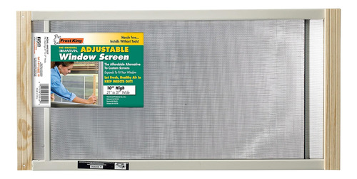 Aws1037sp Wb Marvin - Pantalla Ajustable Para Ventana, Color