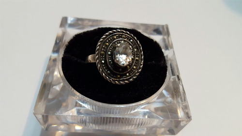 Antiguo Anillo De Plata