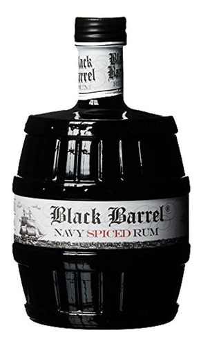 Ron A.h. Riise Black Barrel Navy Spiced Rum Goldbottle