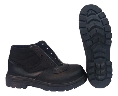 Botines De Seguridad Negro Punta Acero 40-44 Económicos